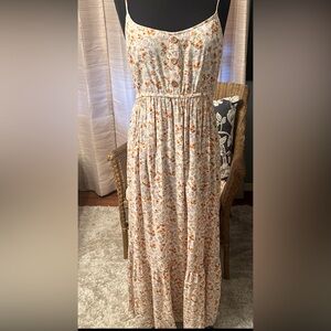 Pink Rose brand maxi dress size junior large.